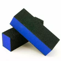 SunShine, Баф КЛАССИК трехсторонний синий SB3BL, 10 шт