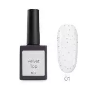 Закрепитель матовый для гель-лака с блёстками TNL Smuzi №01 (10 мл)