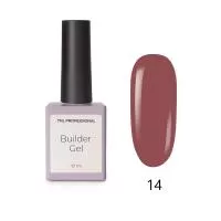 Моделирующий гель Builder Gel TNL №14 камуфлирующий коричневый (10 мл.)